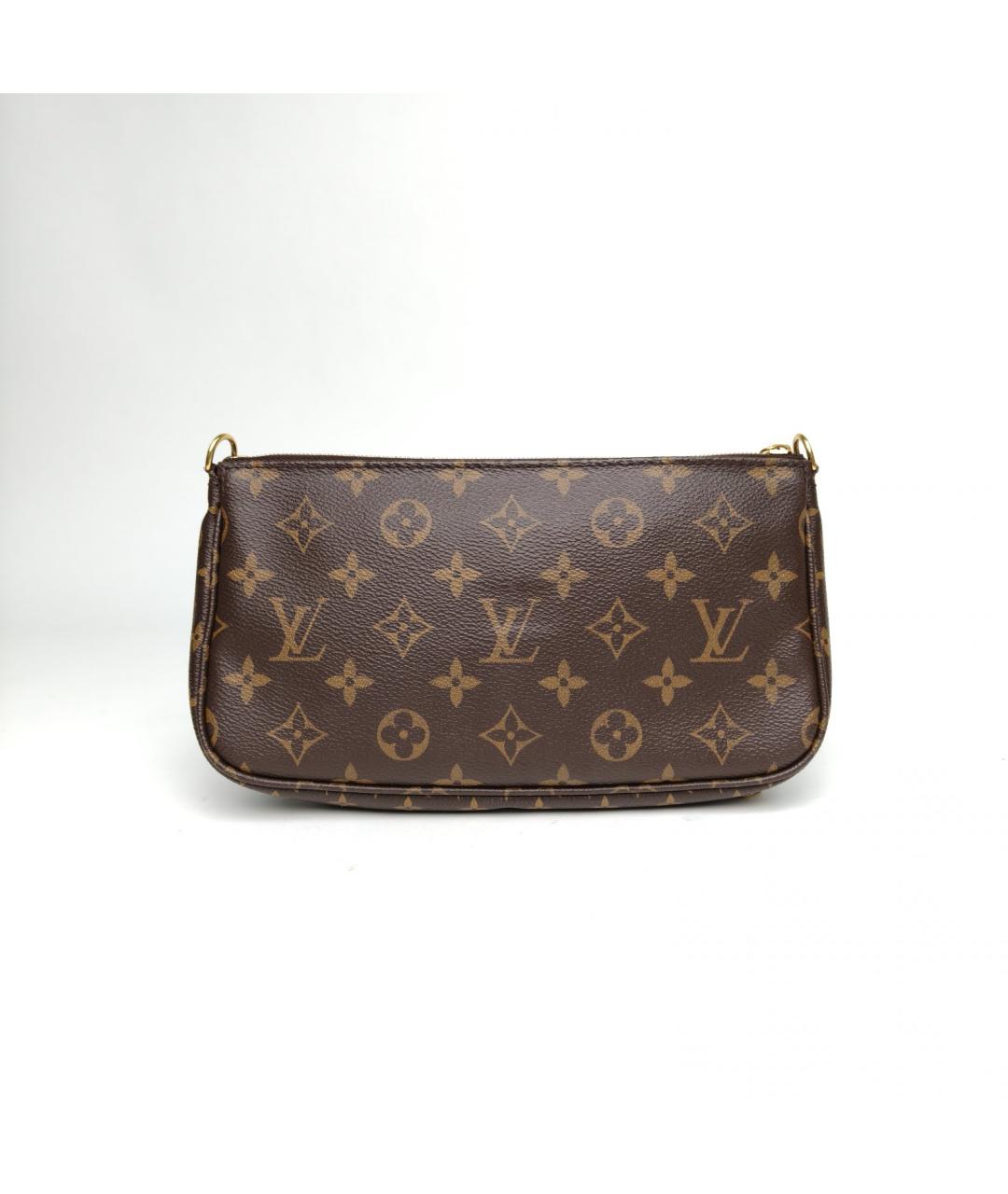 LOUIS VUITTON Коричневая сумка через плечо, фото 4