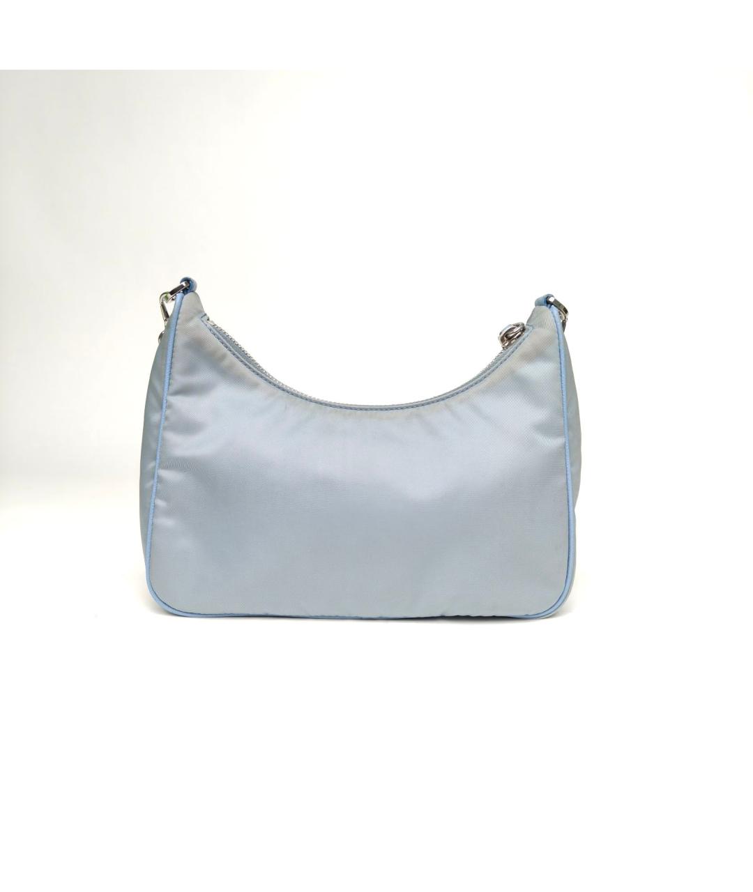 PRADA Голубая сумка через плечо, фото 4