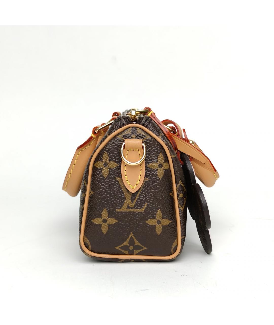 LOUIS VUITTON Коричневая сумка через плечо, фото 5