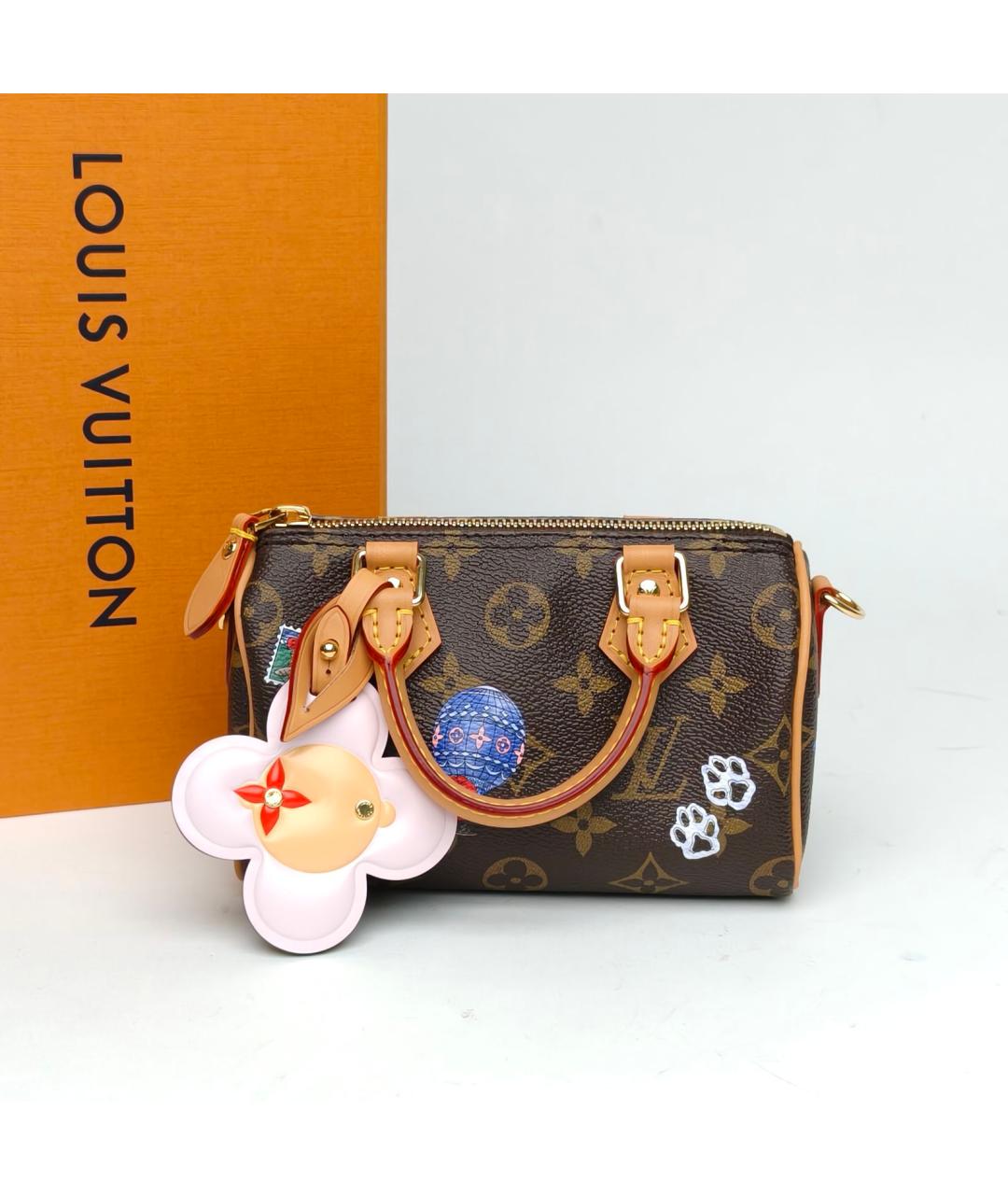 LOUIS VUITTON Коричневая сумка через плечо, фото 8