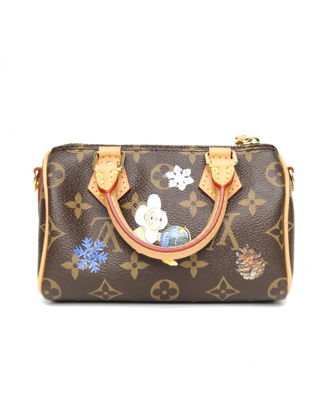 LOUIS VUITTON Коричневая сумка через плечо, фото 4