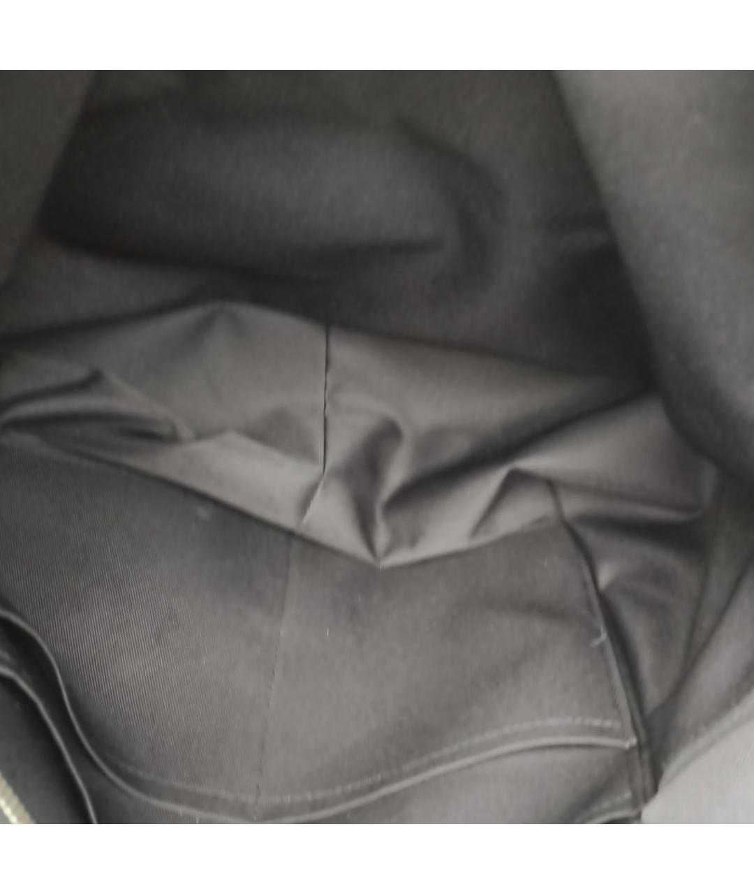 LOUIS VUITTON Темно-синий кожаный рюкзак, фото 7