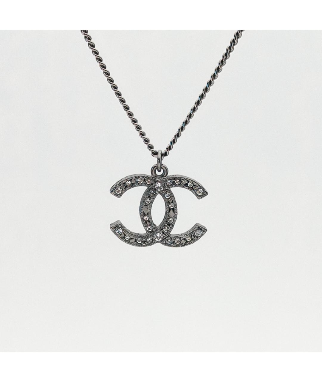 CHANEL Серебряная металлическая подвеска, фото 3