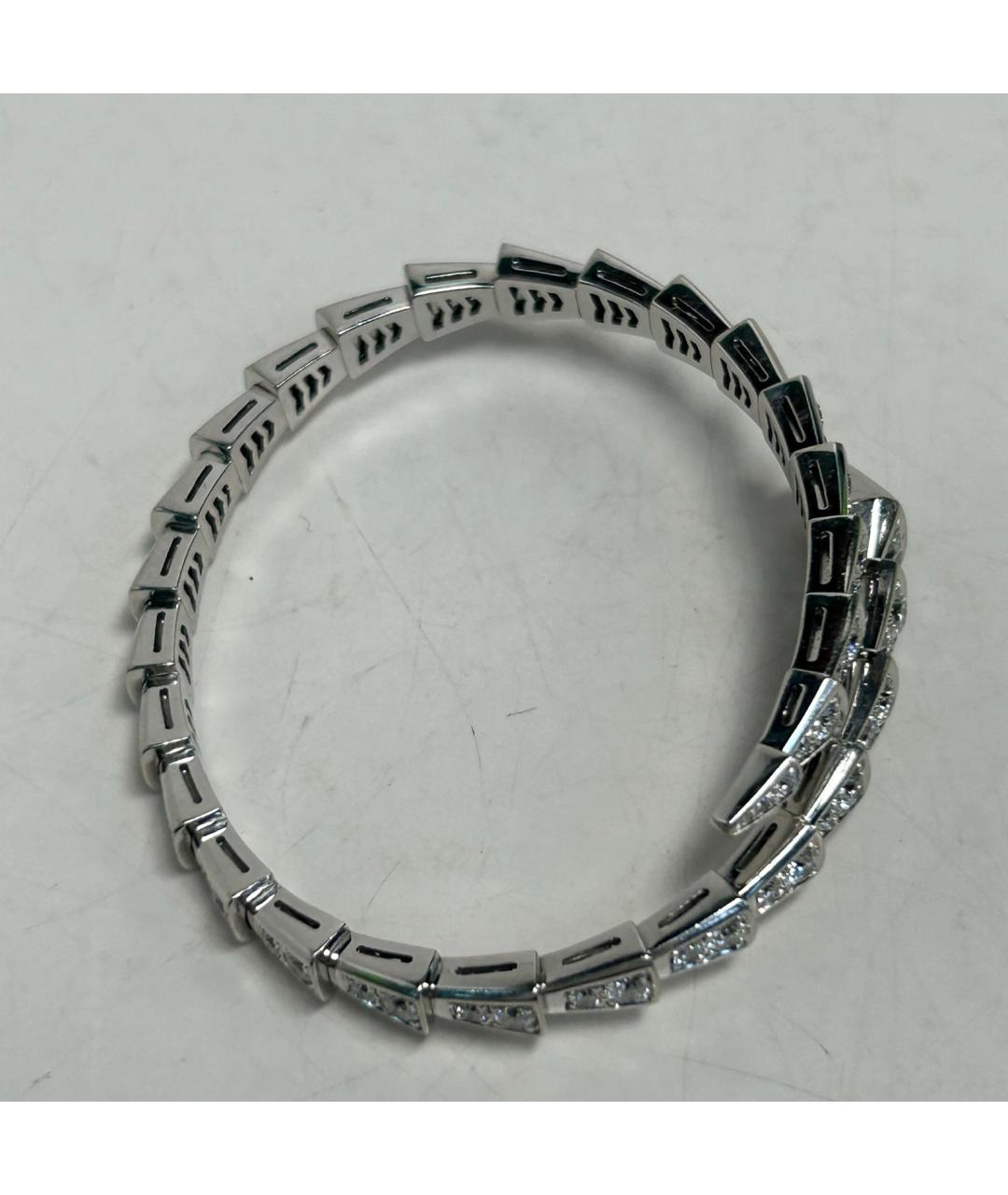 BVLGARI Серебрянный браслет из белого золота, фото 9