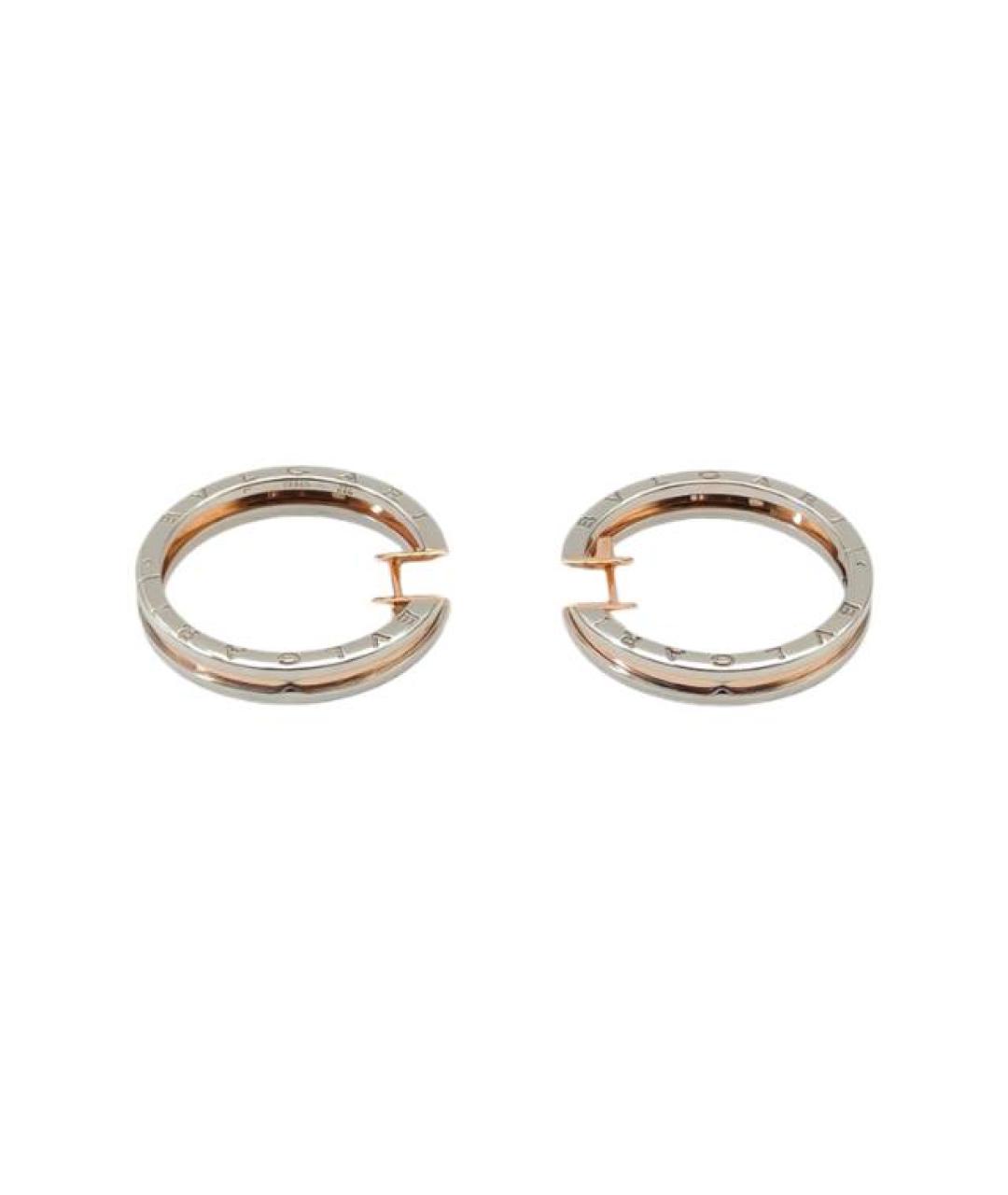 BVLGARI Золотые серьги из розового золота, фото 1