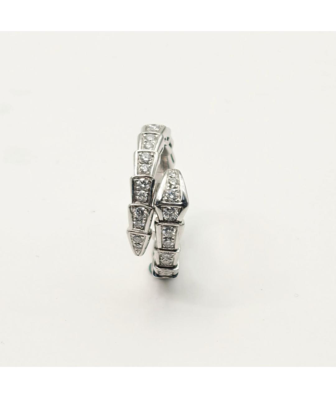 BVLGARI Серебряное кольцо из белого золота, фото 3