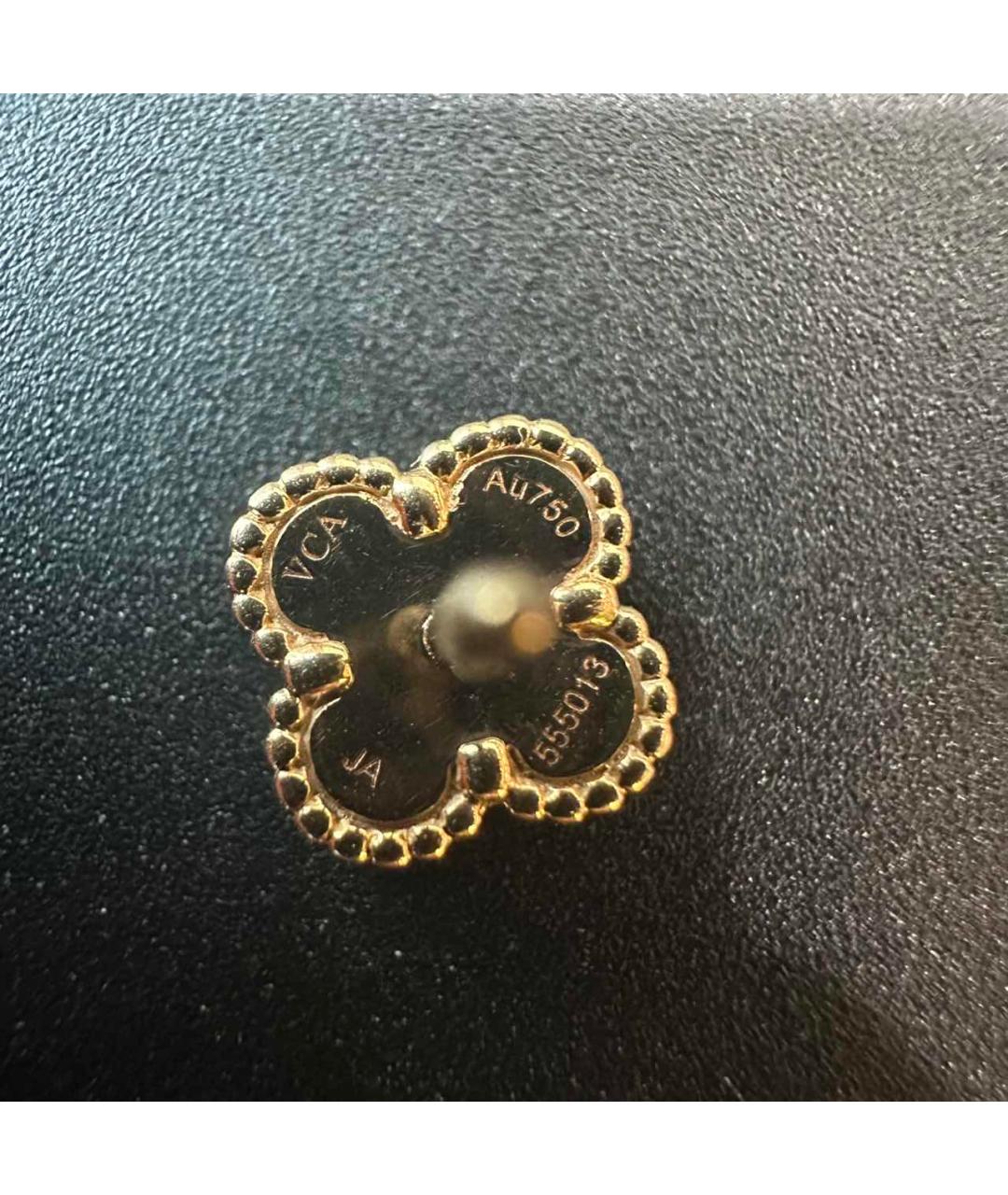 VAN CLEEF & ARPELS Золотые серьги из желтого золота, фото 7