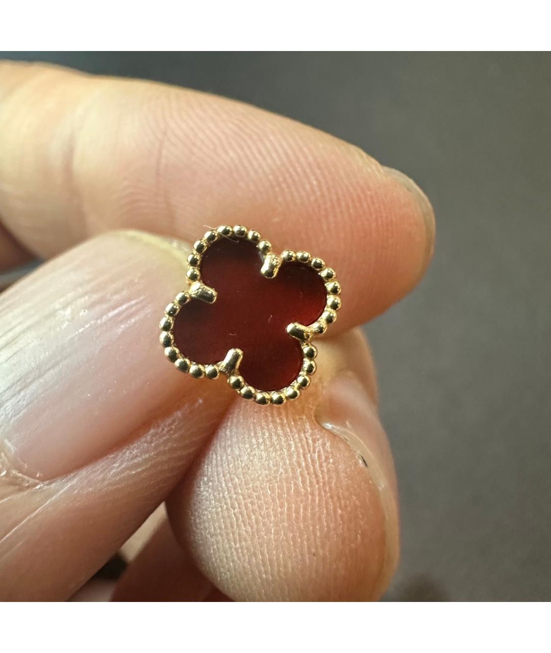 VAN CLEEF & ARPELS Золотые серьги из желтого золота, фото 3