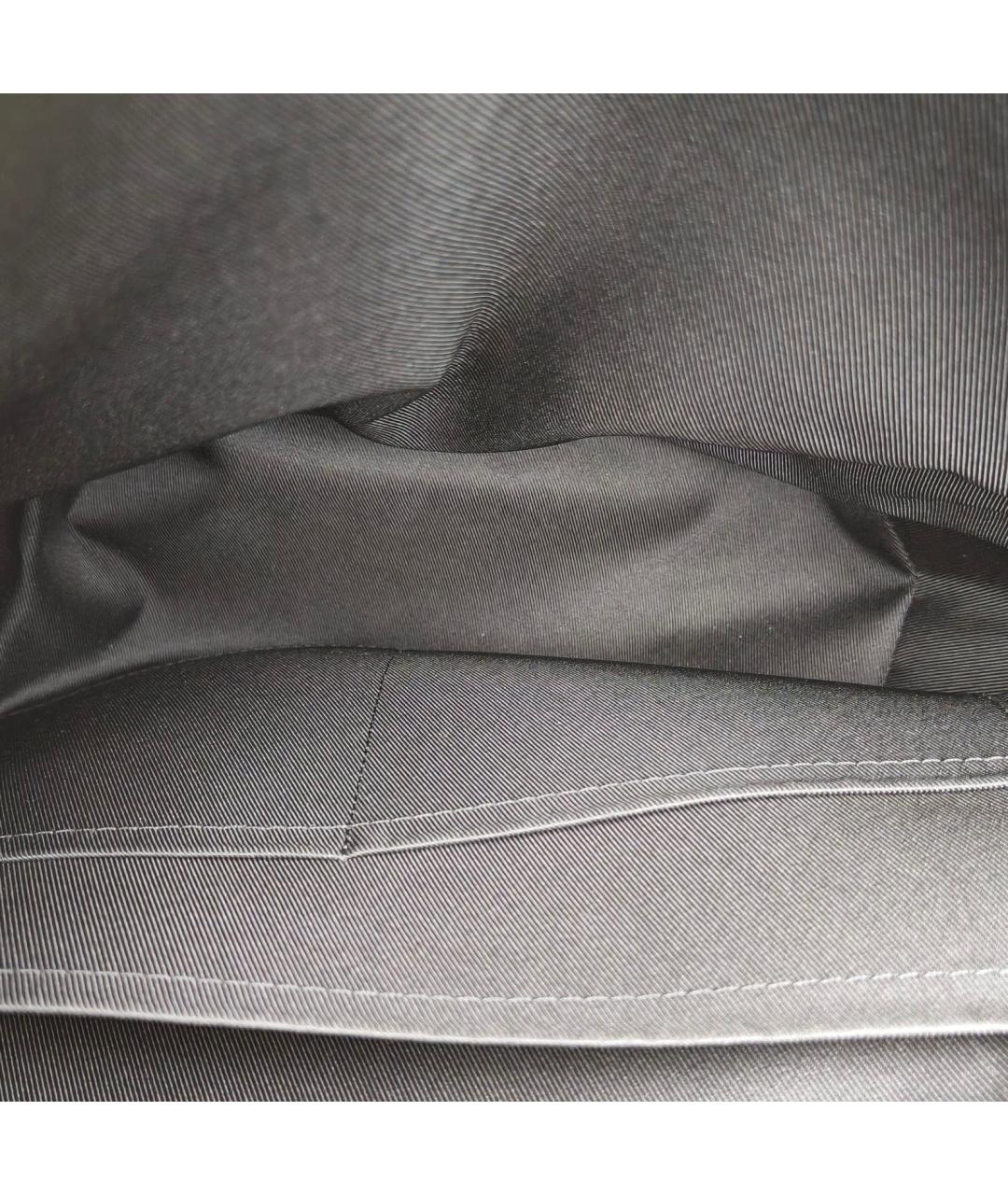 LOUIS VUITTON Черный кожаный рюкзак, фото 3