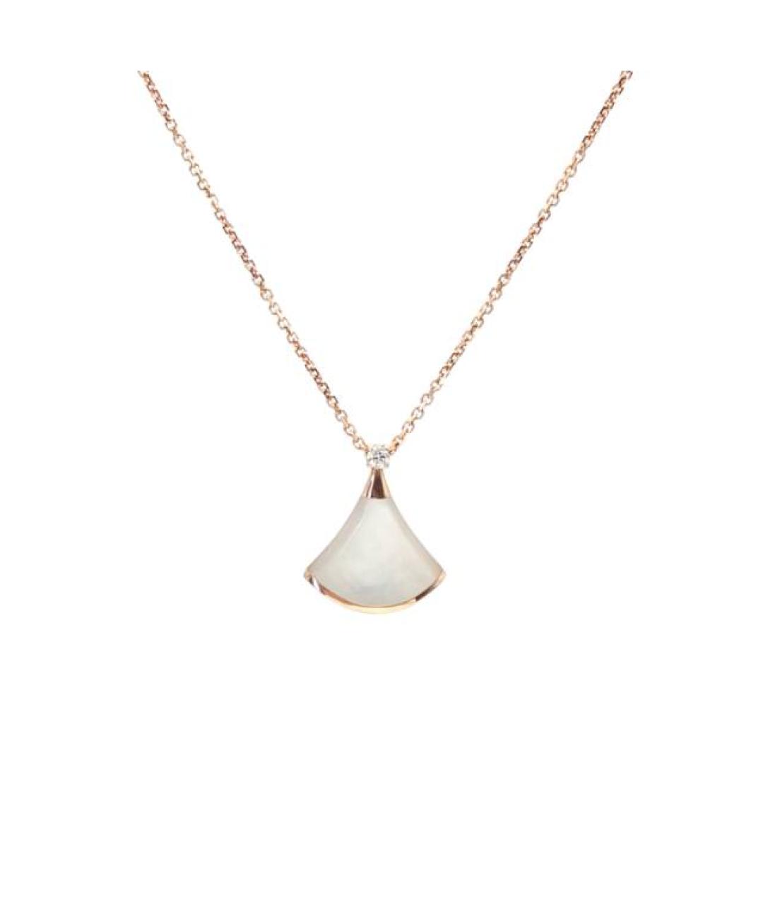 BVLGARI Золотое колье из розового золота, фото 1