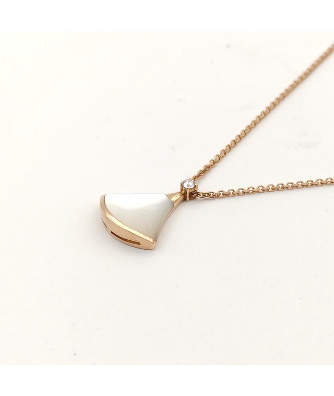 BVLGARI Золотое колье из розового золота, фото 4