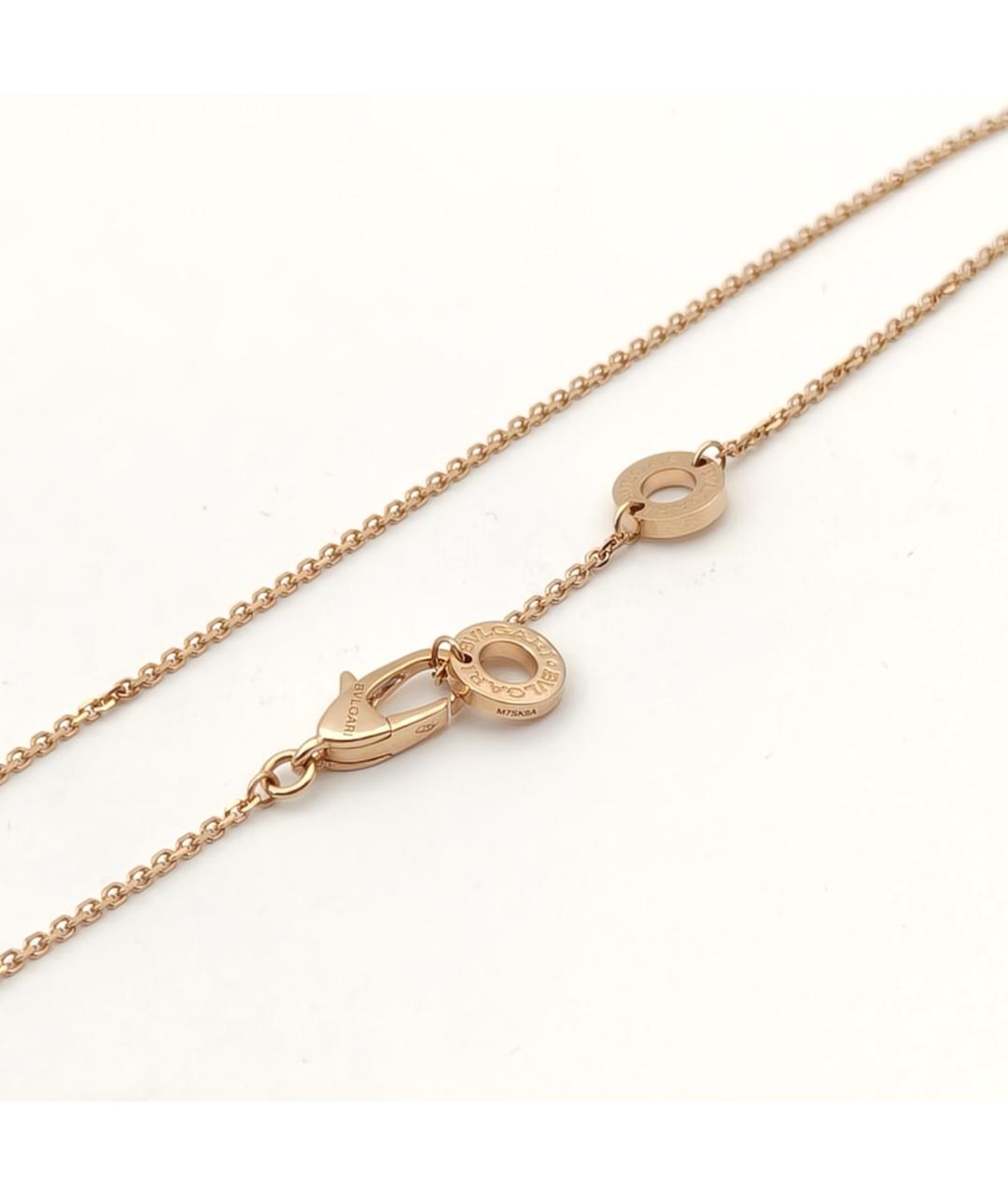 BVLGARI Золотое колье из розового золота, фото 6