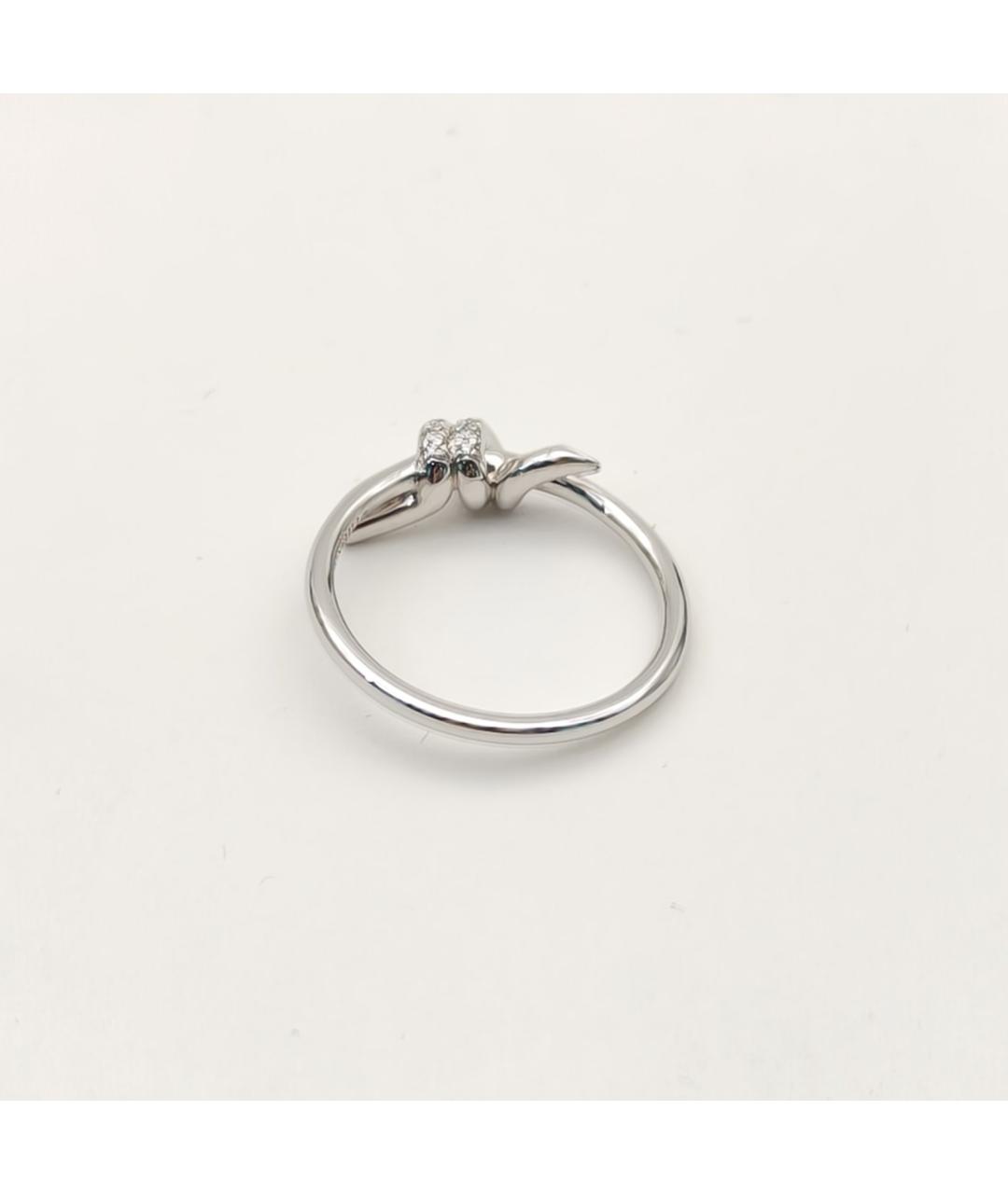 TIFFANY&CO Серебряное кольцо из белого золота, фото 3