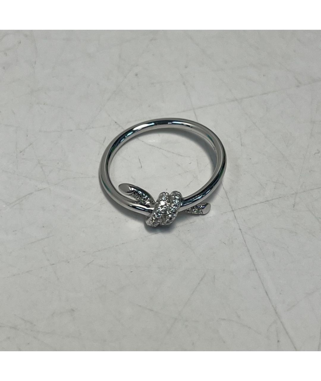 TIFFANY&CO Серебряное кольцо из белого золота, фото 6
