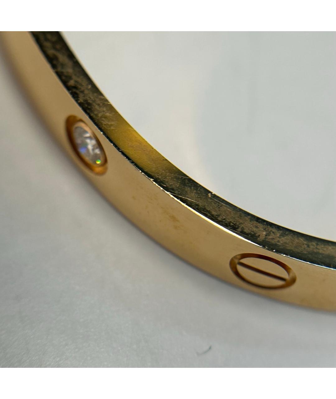 CARTIER Золотой браслет из розового золота, фото 8