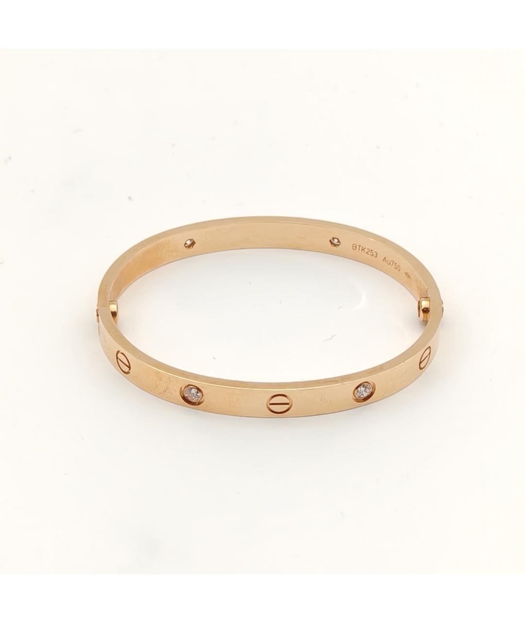 CARTIER Золотой браслет из розового золота, фото 5