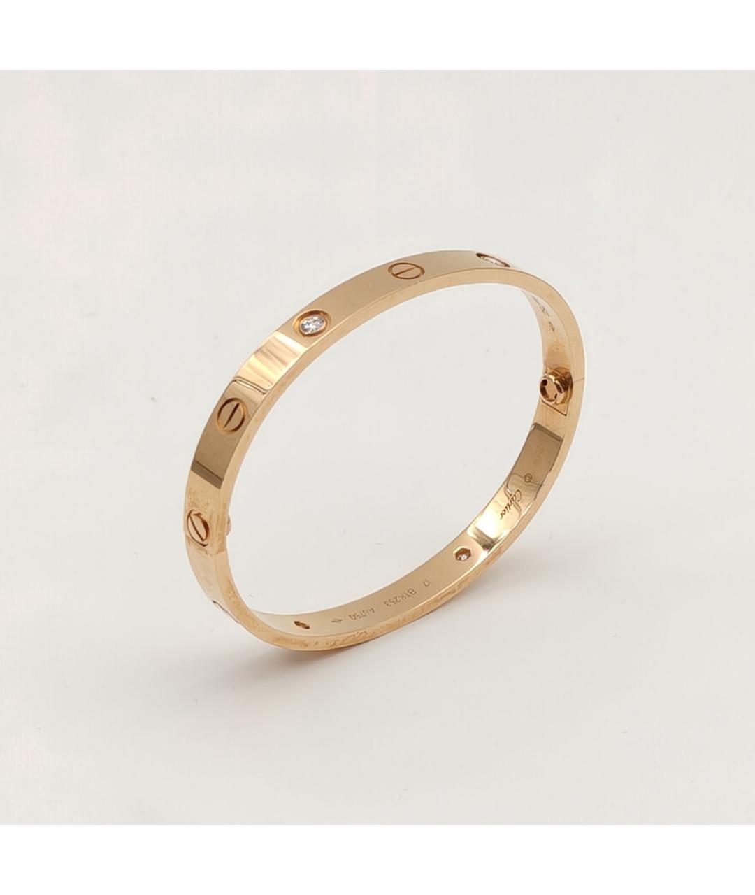 CARTIER Золотой браслет из розового золота, фото 3