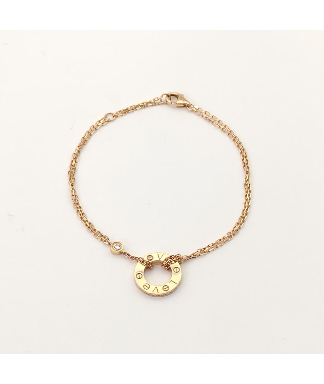 CARTIER Золотой браслет из розового золота, фото 3