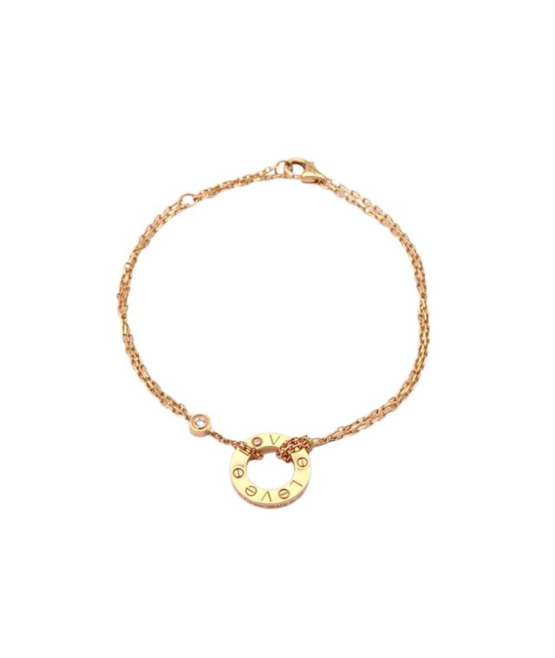 CARTIER Золотой браслет из розового золота, фото 1