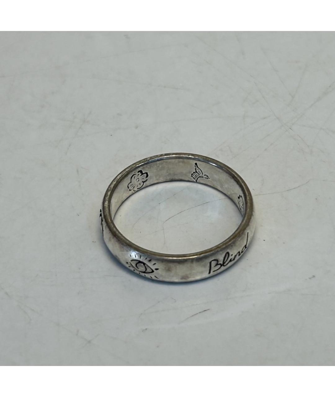 GUCCI Серебряное серебряное кольцо, фото 9