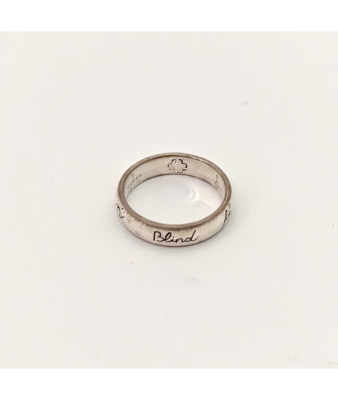 GUCCI Серебряное серебряное кольцо, фото 5