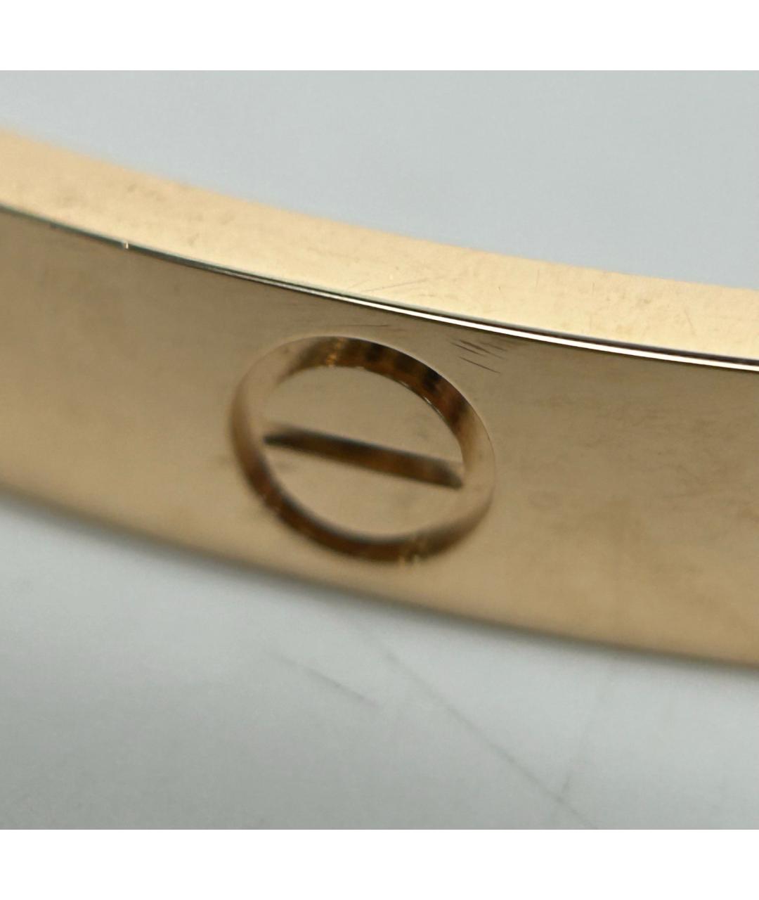 CARTIER Золотой браслет из розового золота, фото 6