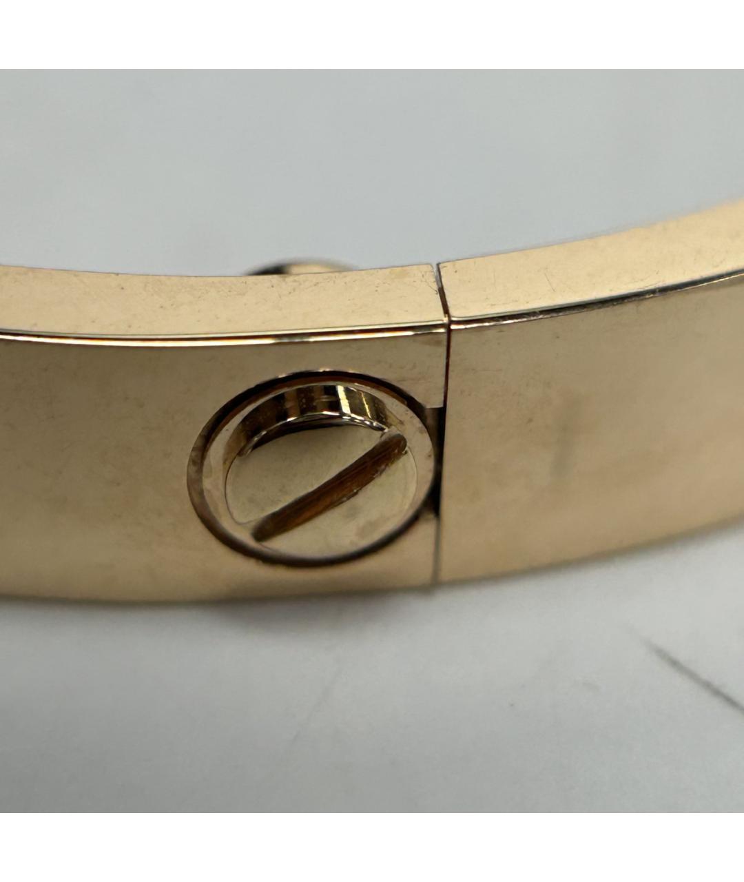 CARTIER Золотой браслет из розового золота, фото 7