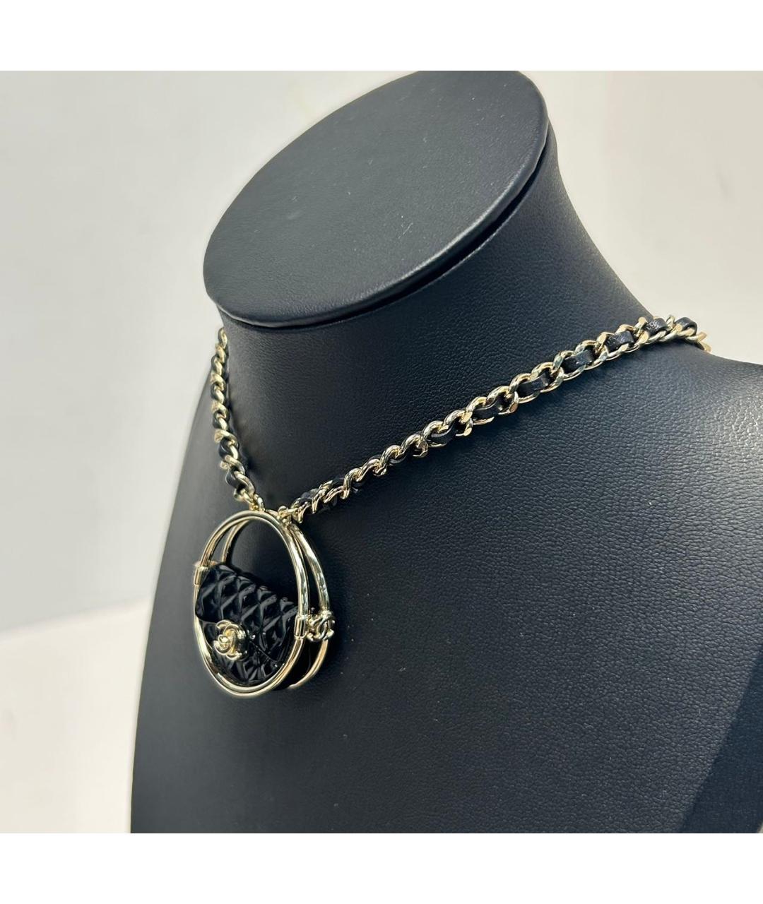 CHANEL Металлическое колье, фото 3