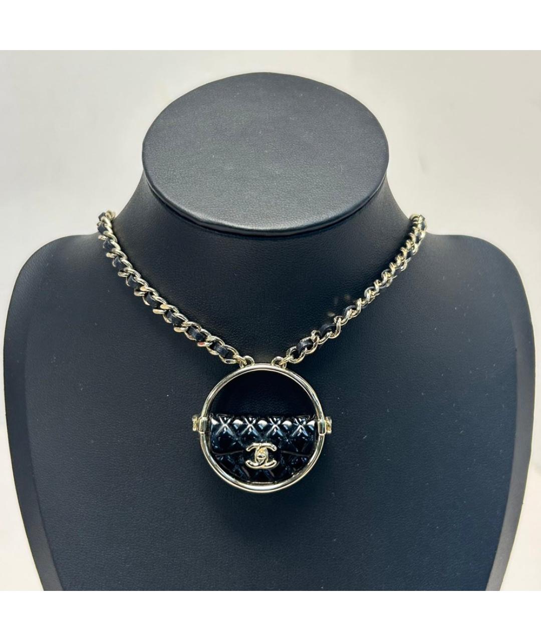 CHANEL Металлическое колье, фото 2