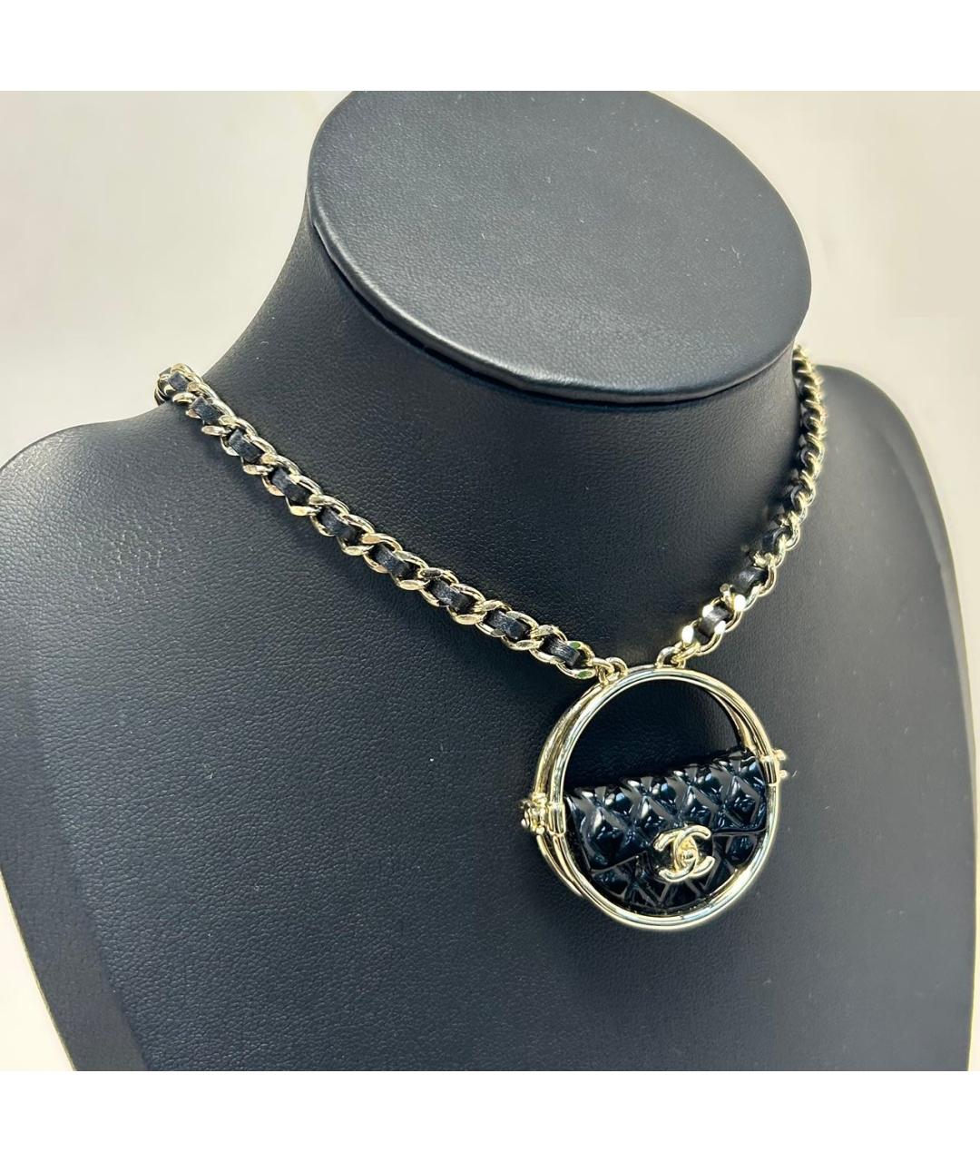 CHANEL Металлическое колье, фото 4