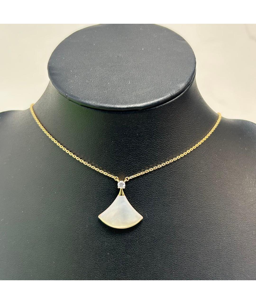 BVLGARI Золотое колье из розового золота, фото 8