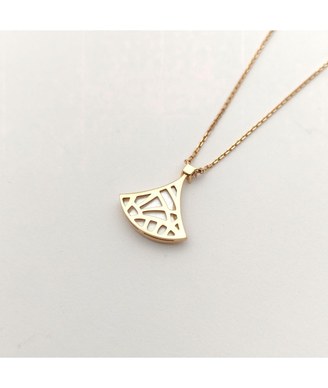 BVLGARI Золотое колье из розового золота, фото 5