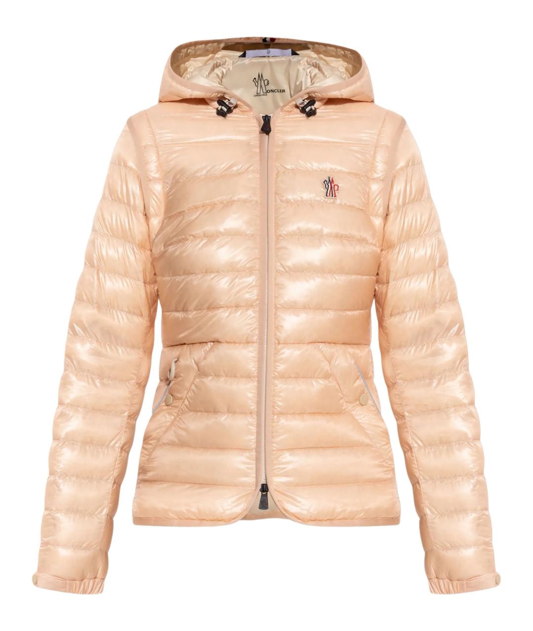 MONCLER GRENOBLE Розовая полиамидовая куртка, фото 1