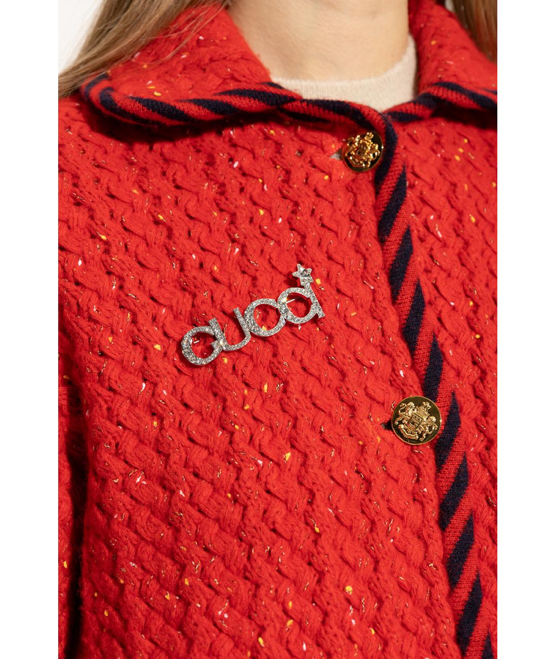 GUCCI Серебряная латунная булавка / брошь, фото 2