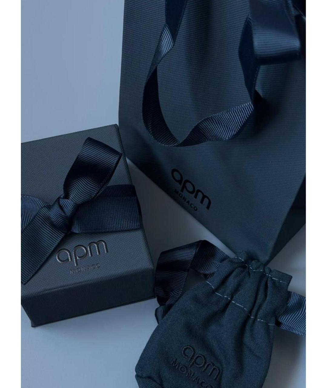 APM Monaco Золотая серебряная подвеска, фото 3