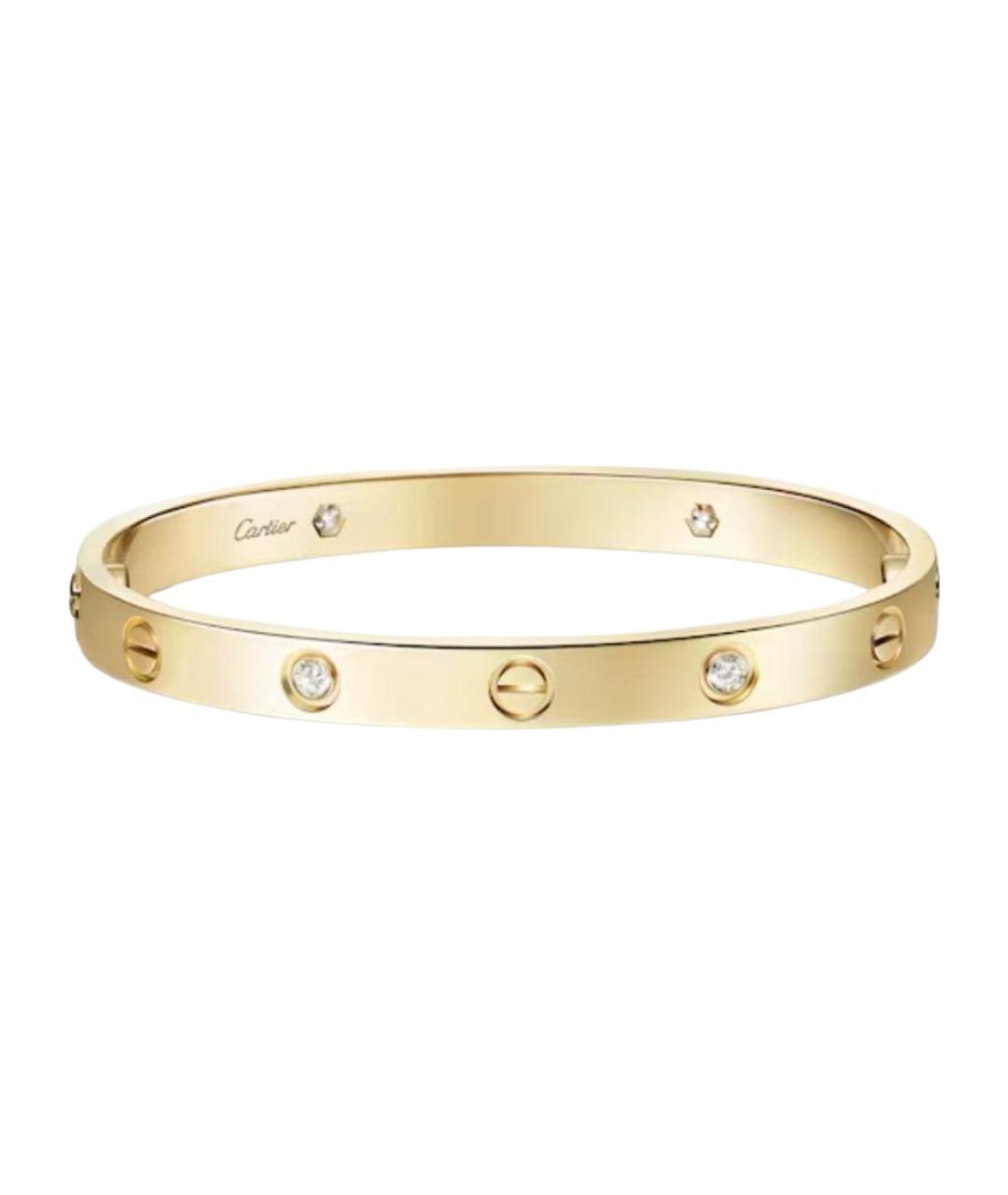 CARTIER Золотой браслет из желтого золота, фото 1