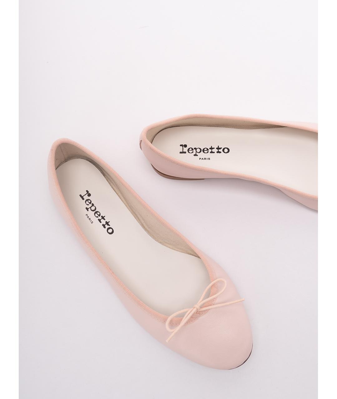 REPETTO Розовые кожаные балетки, фото 5