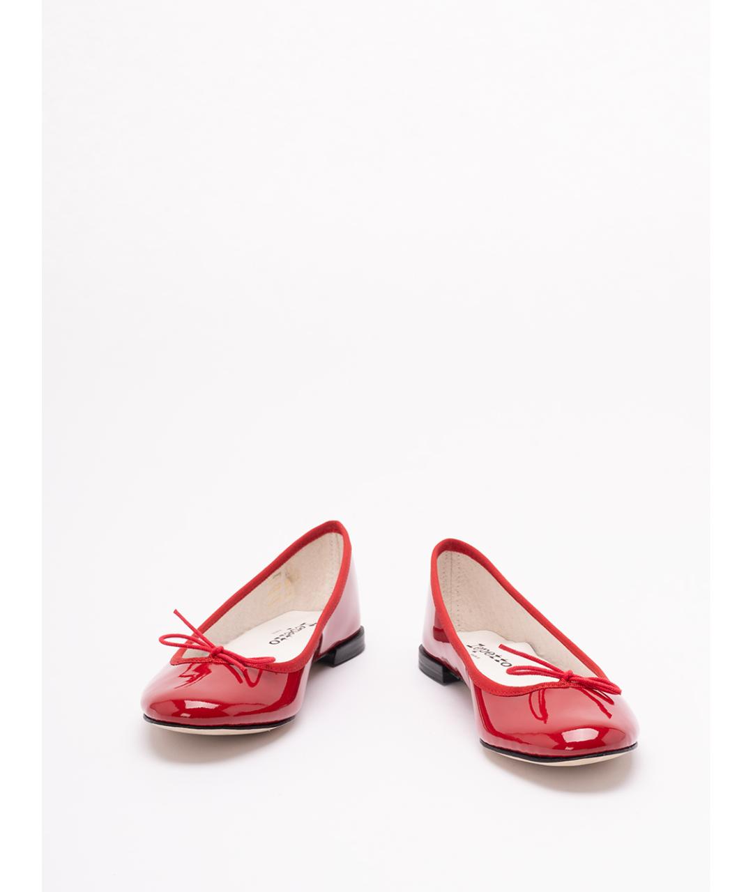 REPETTO Красные кожаные балетки, фото 2