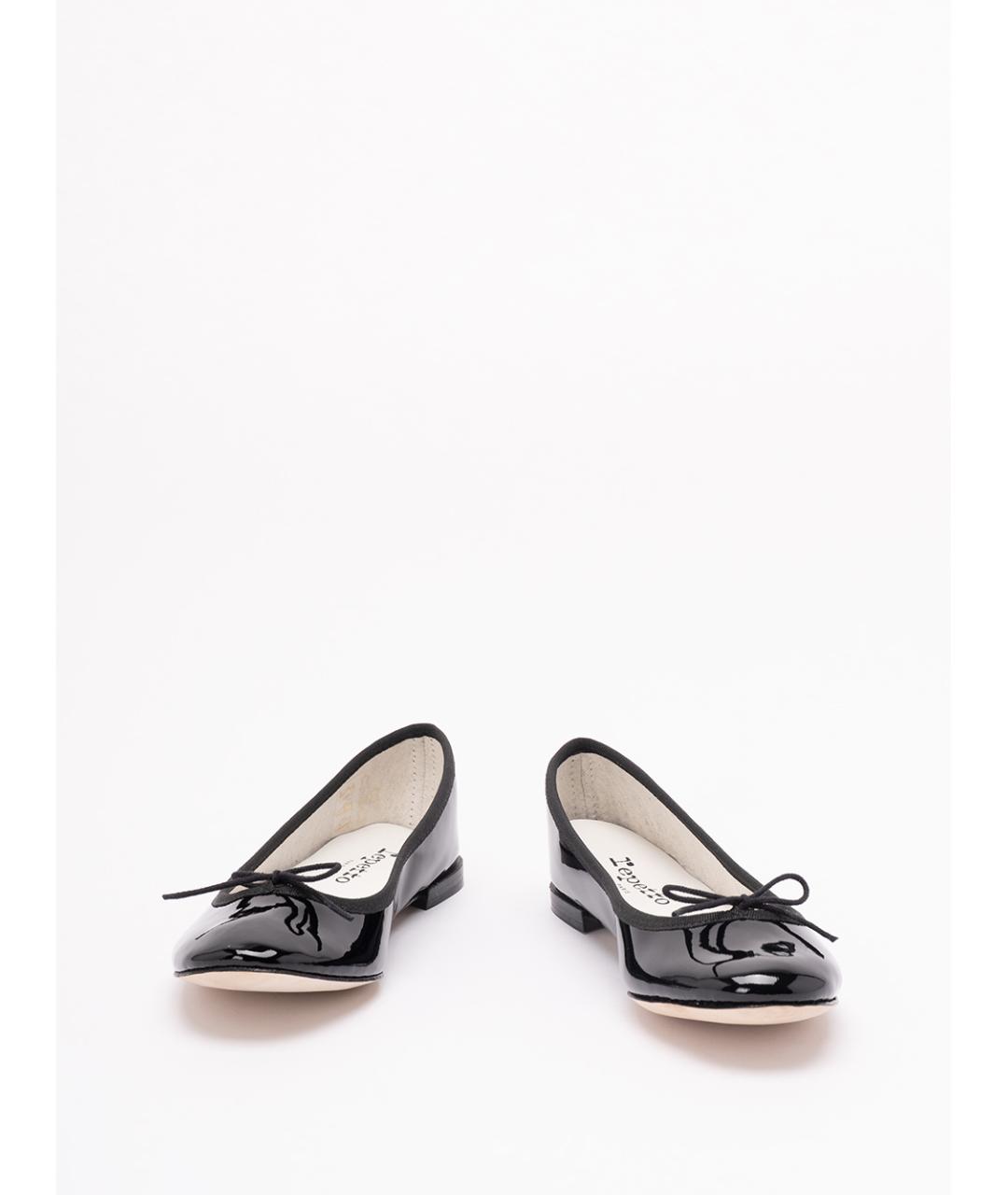 REPETTO Черные кожаные балетки, фото 2