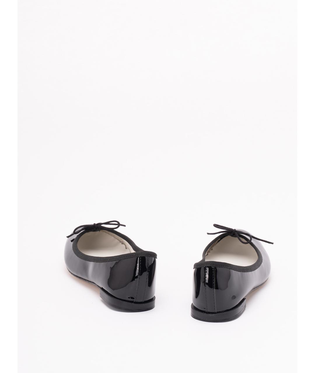 REPETTO Черные кожаные балетки, фото 3