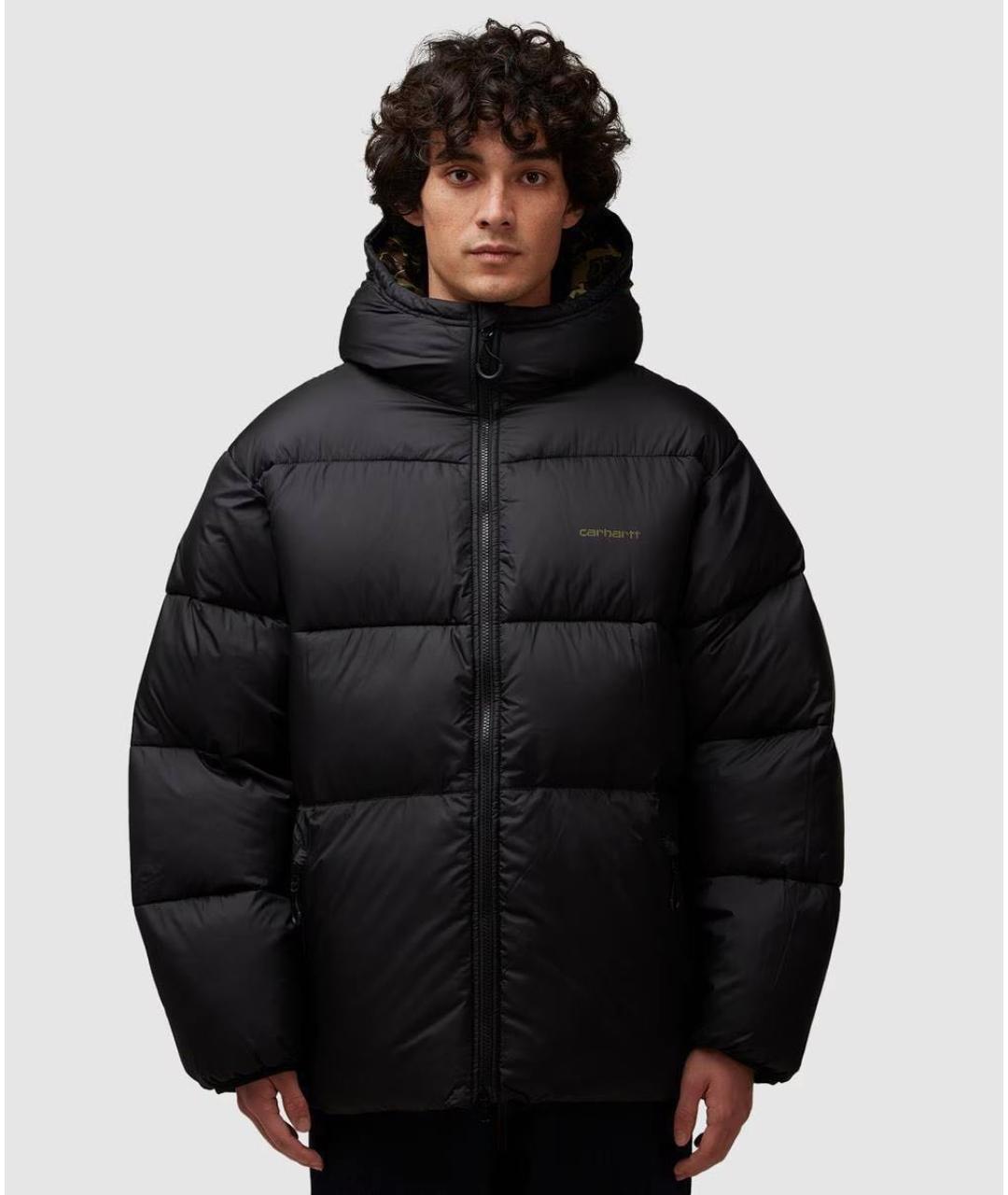 CARHARTT Черный полиэстеровый пуховик, фото 4