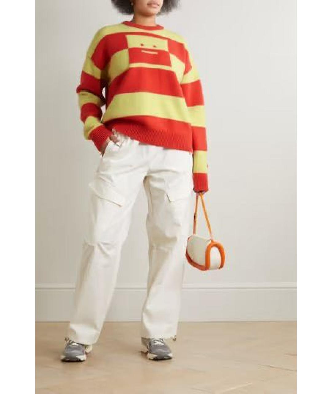 ACNE STUDIOS Зеленый шерстяной джемпер / свитер, фото 8