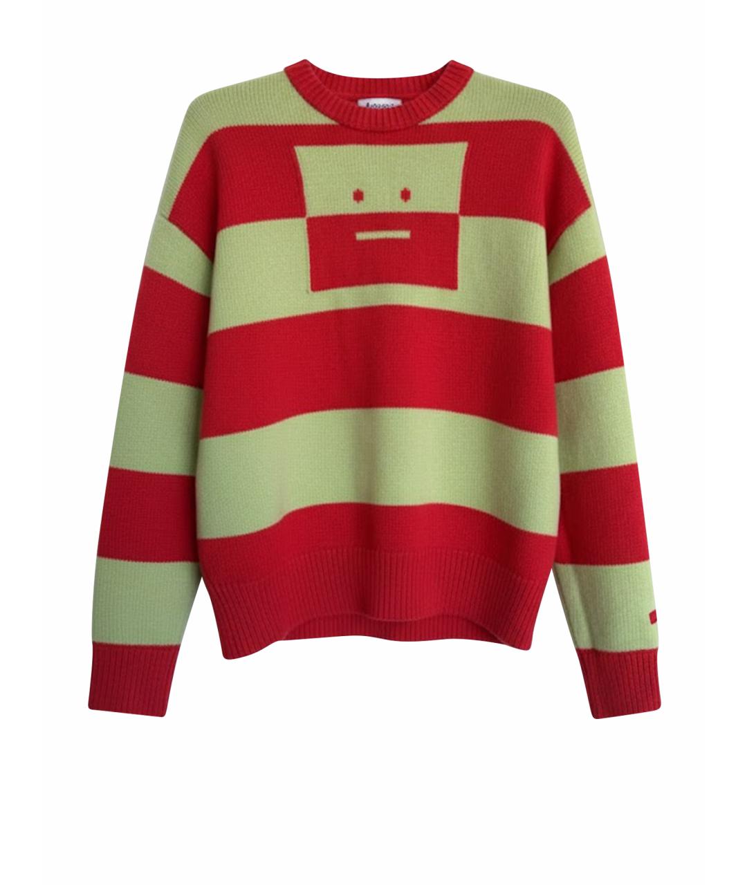 ACNE STUDIOS Зеленый шерстяной джемпер / свитер, фото 1