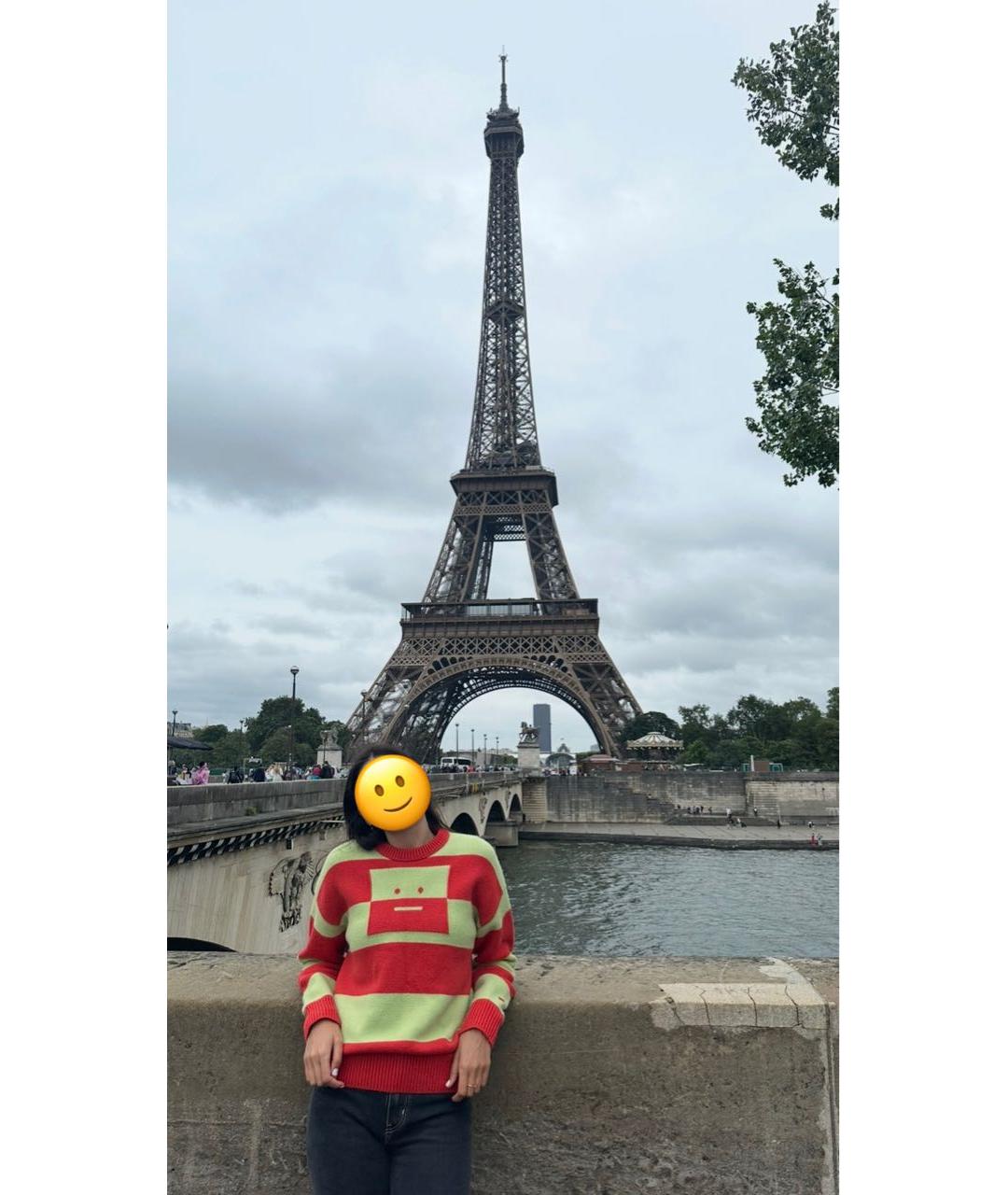 ACNE STUDIOS Зеленый шерстяной джемпер / свитер, фото 6