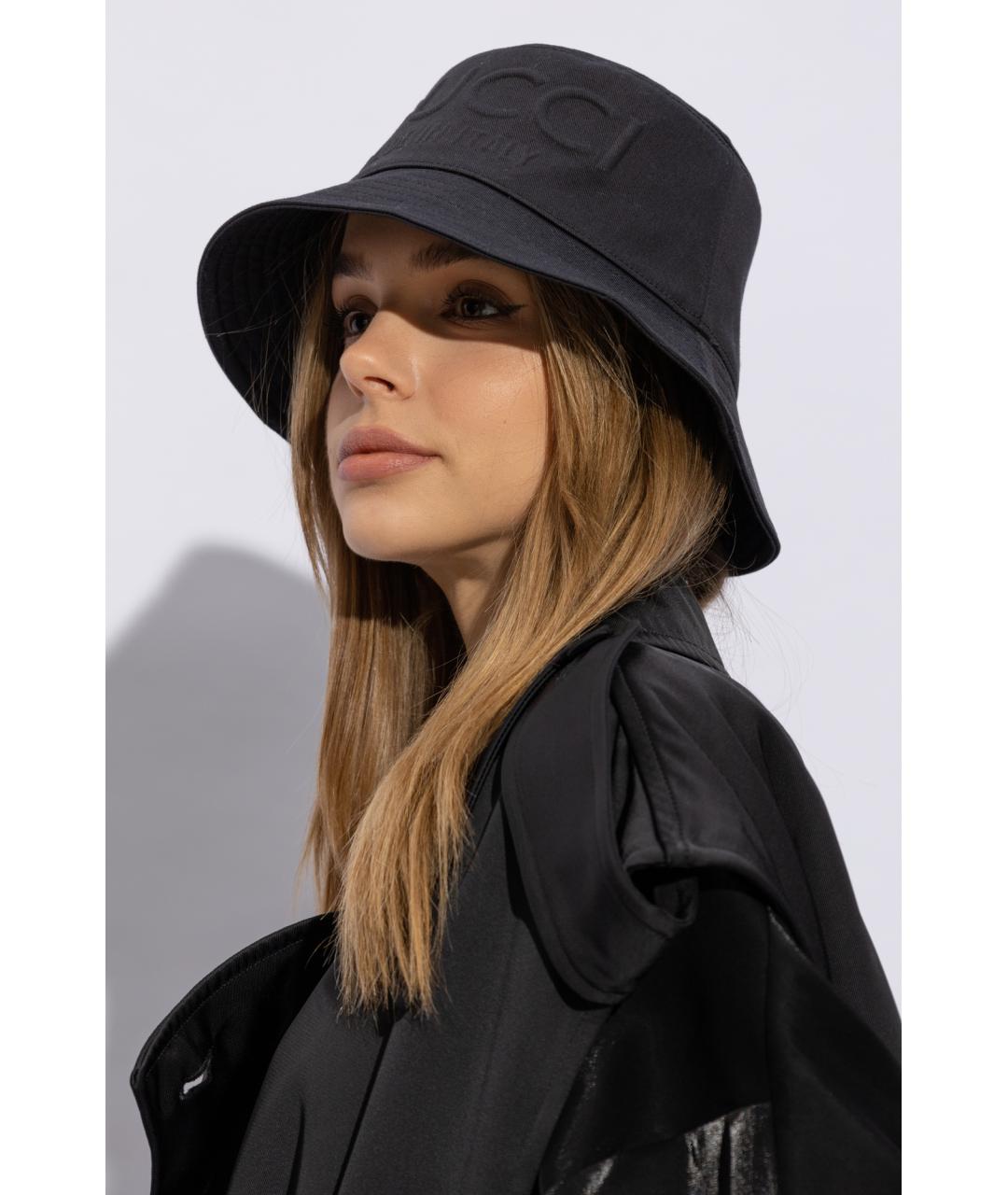 GUCCI Черная хлопковая панама, фото 2