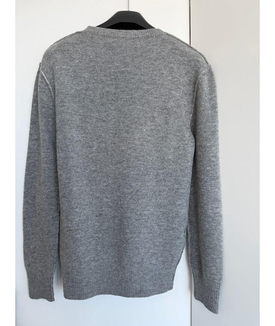 MARNI Серый шерстяной джемпер / свитер, фото 2