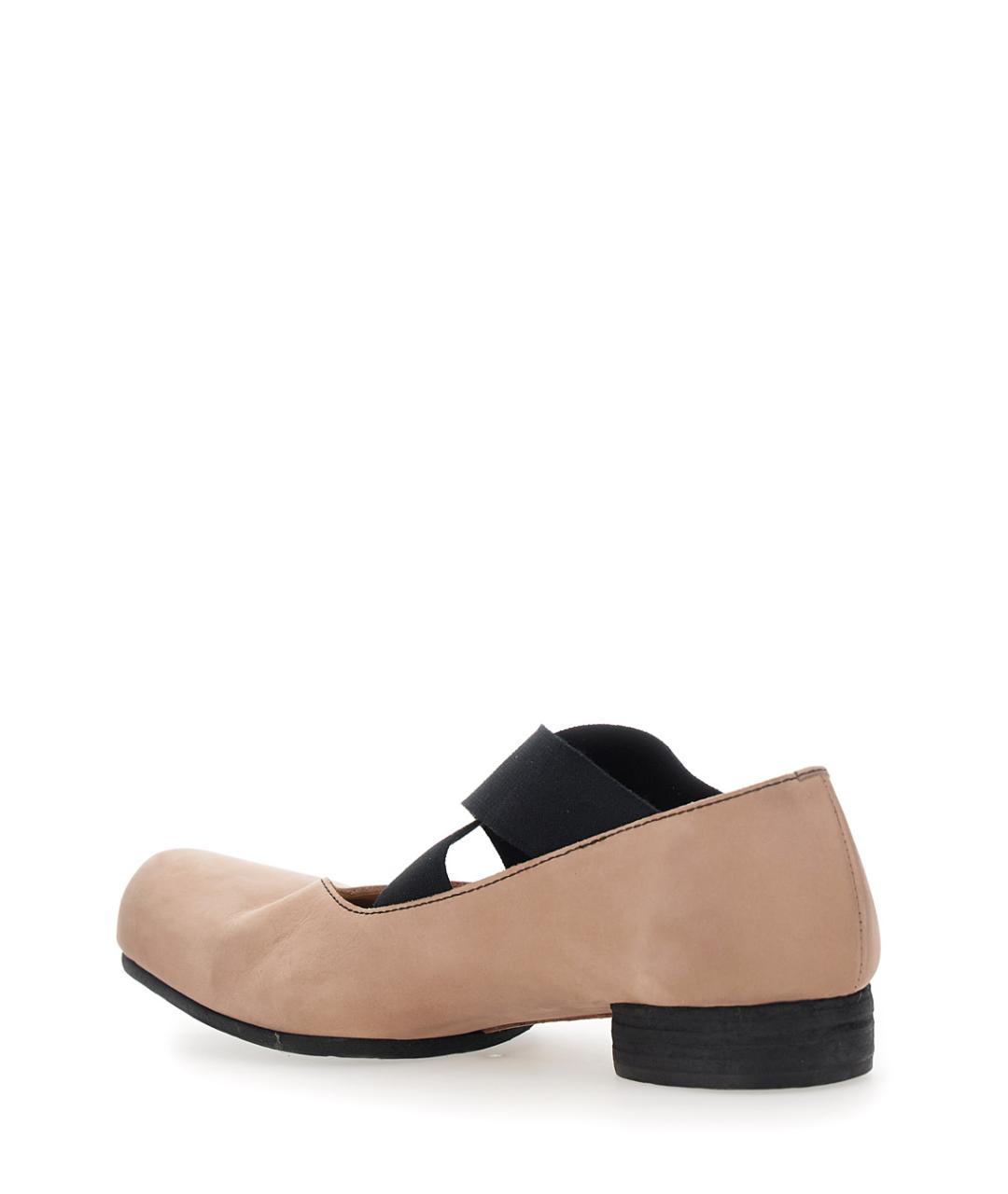 UMA WANG Розовые кожаные балетки, фото 3