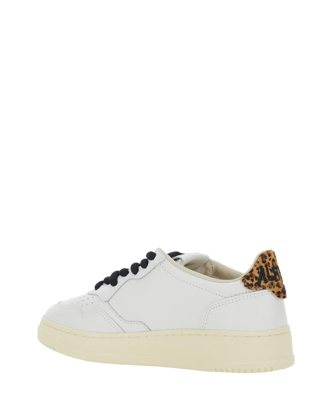 AUTRY Белые кожаные кеды, фото 3