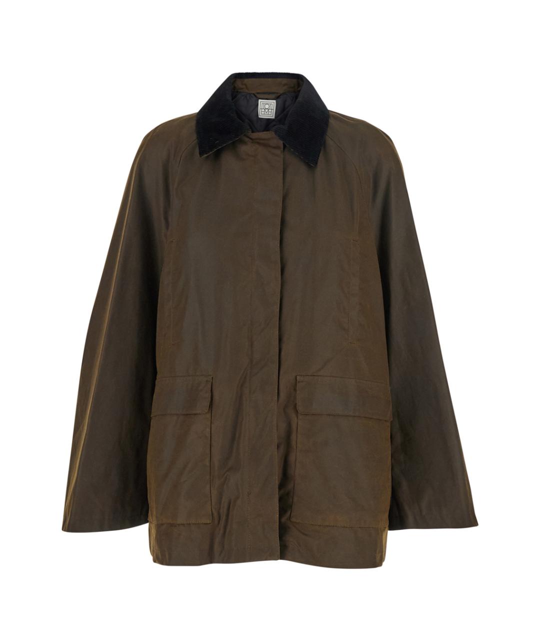 TOTEME Коричневая хлопковая куртка, фото 1