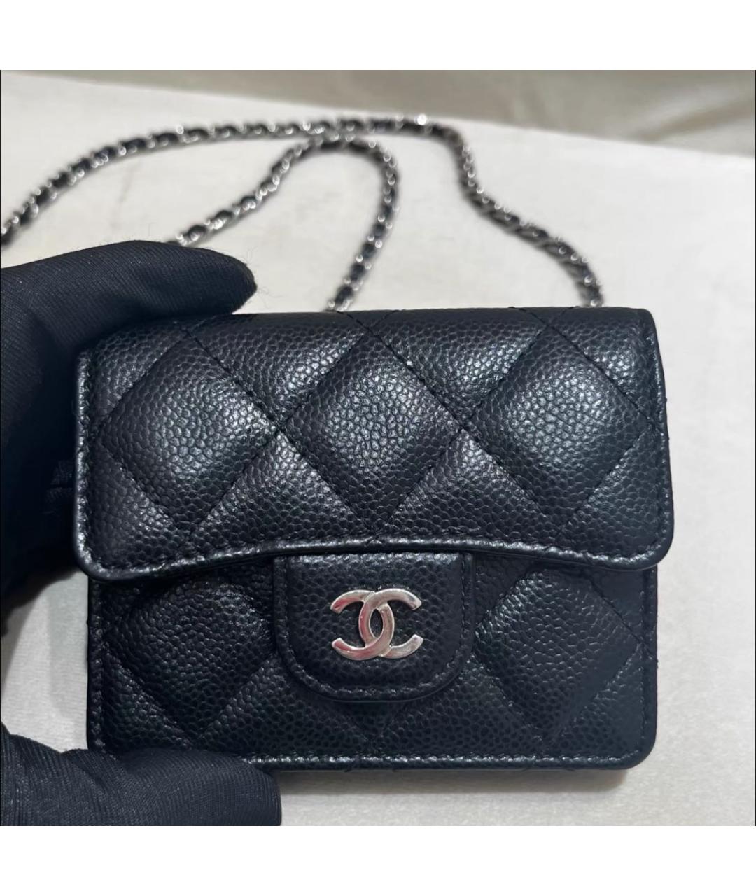 CHANEL Кожаная сумка через плечо, фото 4